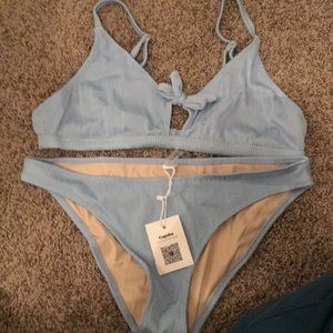 Cupshe cloud bikini set NWT